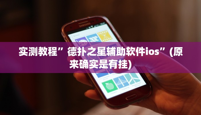 实测教程”跑胡子赢钱的软件”(原来确实是有挂)