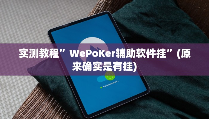 实测教程”闲逸碰胡辅助神器”(原来确实是有挂)