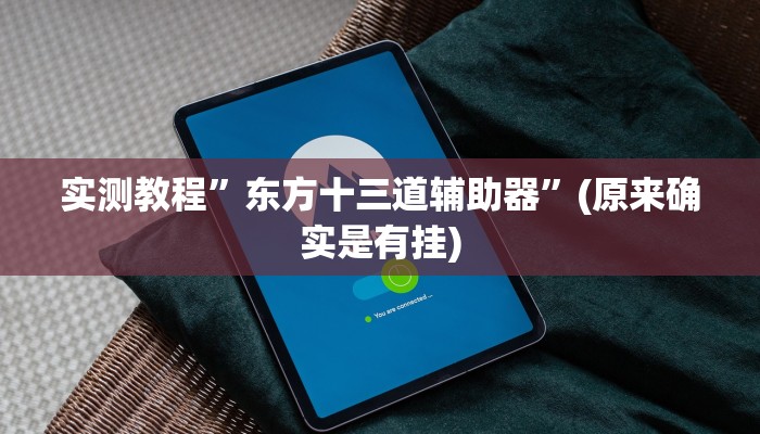 教程辅助“微乐北京麻将有什么规律”(详细开挂教程)