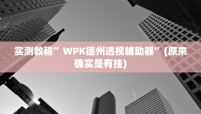 辅助神器“越乡游十三张辅助”其实确实有挂 
