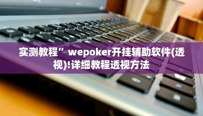 实测教程”WePoKer透视辅助挂方法”(原来确实是有挂)