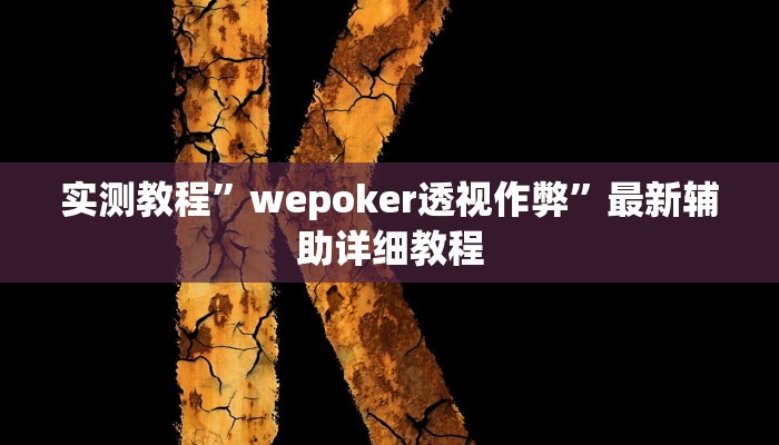 实测教程”德扑之星透视挂作弊辅助软件”(原来确实是有挂)