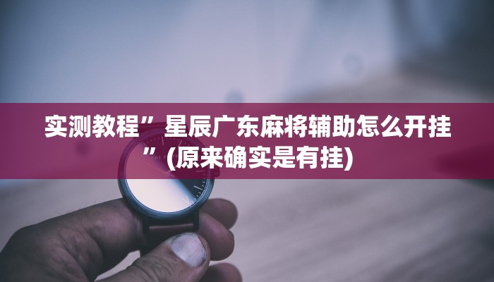 辅助神器“微乐双扣外卦神器下载安装”其实确实有挂 
