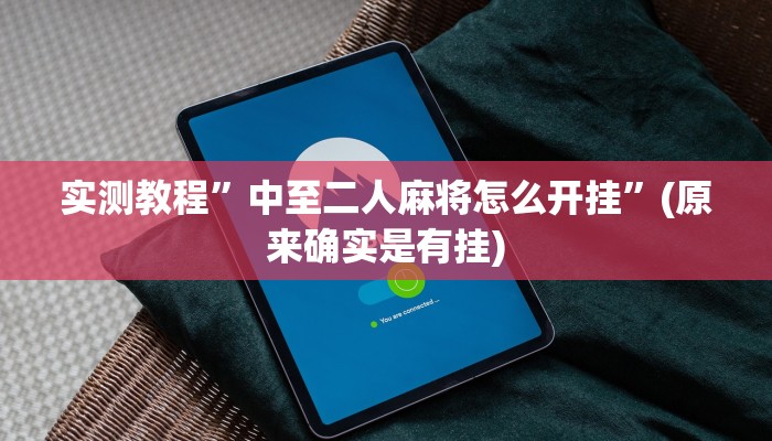 实测教程”衢州都莱开挂辅助软件”(原来确实是有挂)