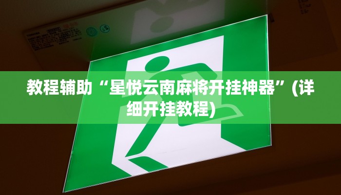 实测教程”52营口麻将助赢神器”(原来确实是有挂)