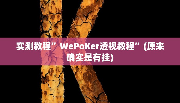 辅助神器“旺旺江苏麻将开挂神器”其实确实有挂 