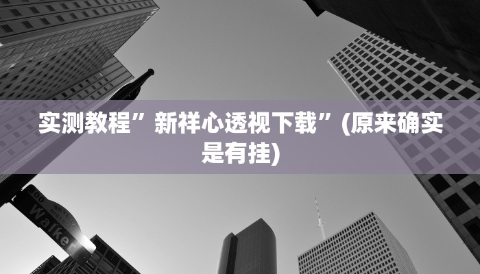 实测教程”八闽十三张开挂神器软件下载”(原来确实是有挂)