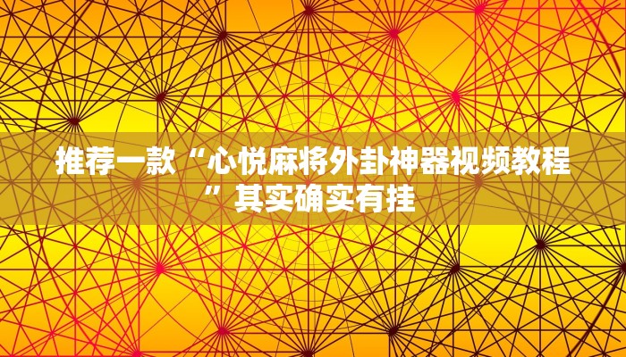 推荐一款“中至吉安王炸开挂神器”其实确实有挂 
