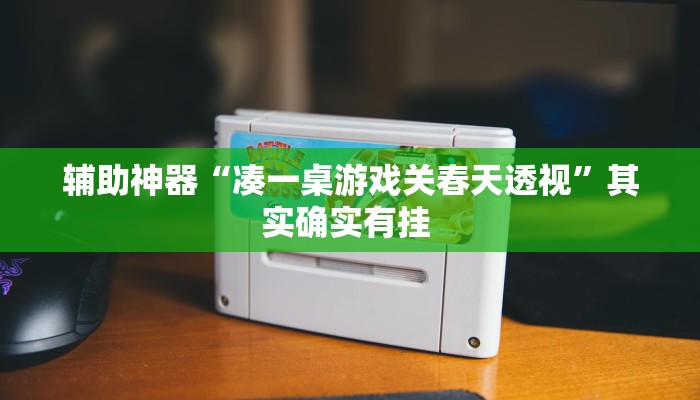 辅助神器“凑一桌游戏关春天透视”其实确实有挂 