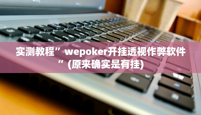 实测教程”wepoker开挂透视作弊软件”(原来确实是有挂)