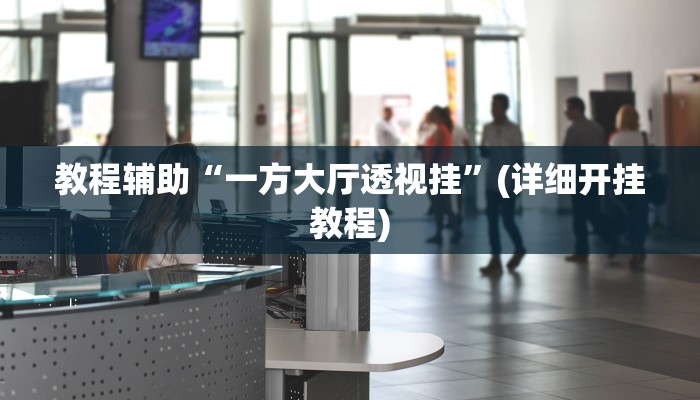 教程辅助“一方大厅透视挂”(详细开挂教程)