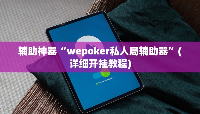 辅助神器“wepoker私人局辅助器”(详细开挂教程)
