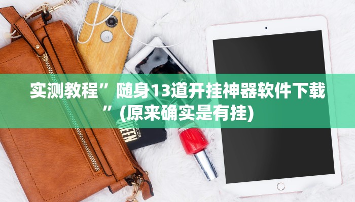 实测教程”随身13道开挂神器软件下载”(原来确实是有挂)