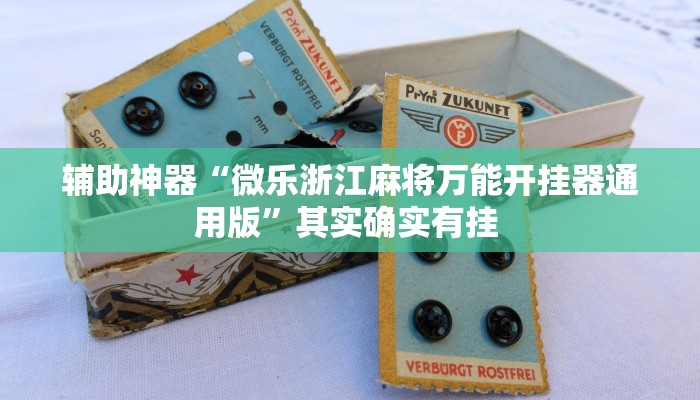 辅助神器“微乐浙江麻将万能开挂器通用版”其实确实有挂 