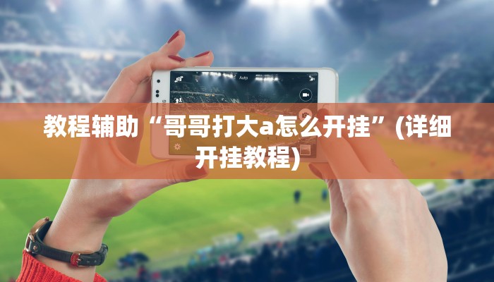 教程辅助“哥哥打大a怎么开挂”(详细开挂教程)