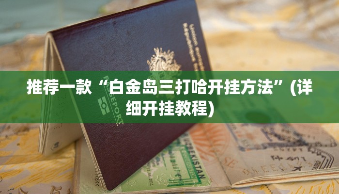 推荐一款“白金岛三打哈开挂方法”(详细开挂教程)